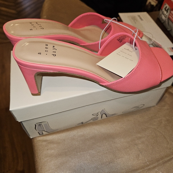 A New Day Women's Lindie Mule Heels size 5.5 - Picture 2 of 6